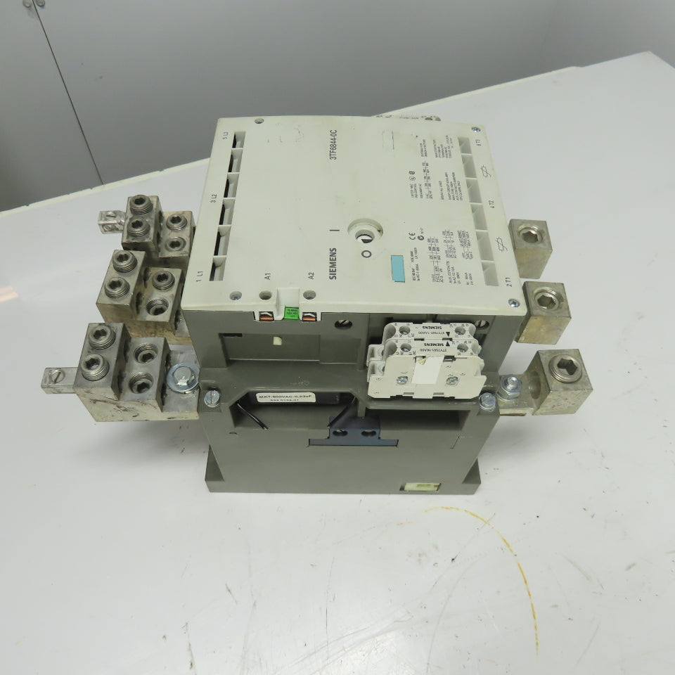 Siemens 3TF6844-0C Vacuum Contactor 630A 600VAC 3Ph