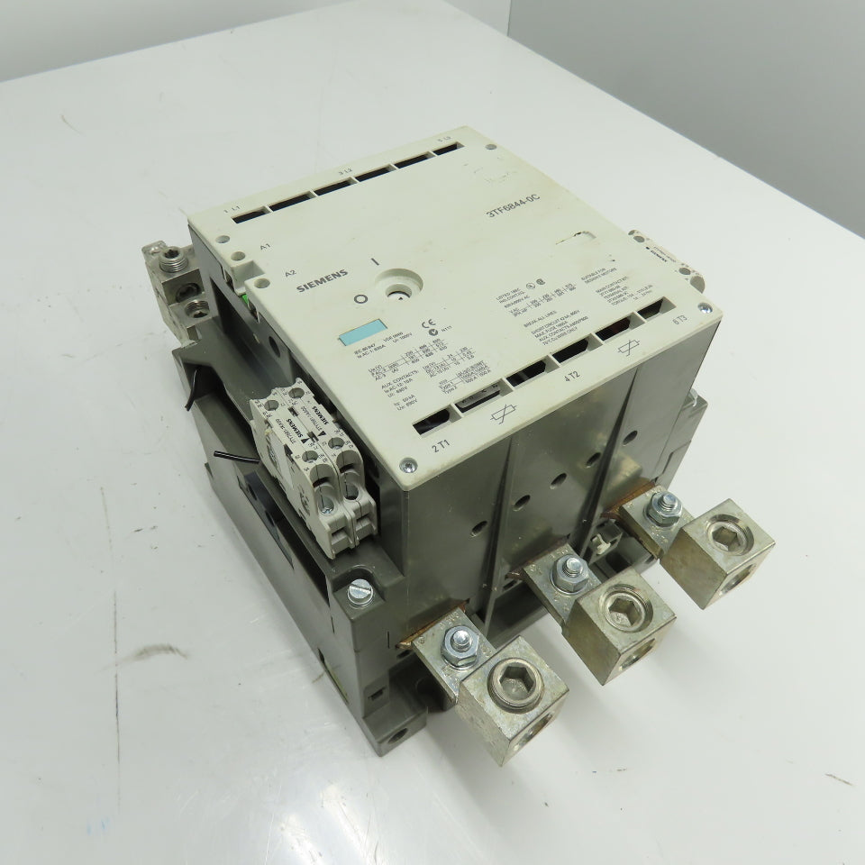 Siemens 3TF6844-0C Vacuum Contactor 630A 600VAC 3Ph