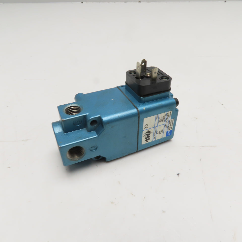 MAC 225B-111JC Solenoid Valve 120/60 110/50 24VDC VAC-150PSI – Bullseye ...