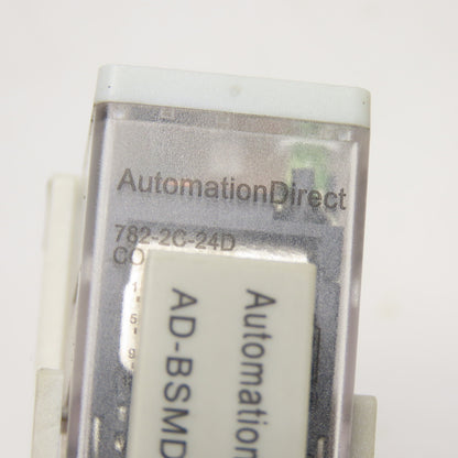 AutomationDirect 782-2C-SKT 782-2C-24D DPDT Relay Socket 24VDC Lot Of 3