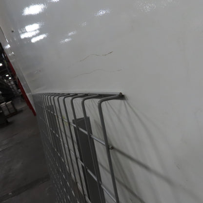 48" x 52" 3 Channel Double Waterfall Pallet Rack Wire Decking USED