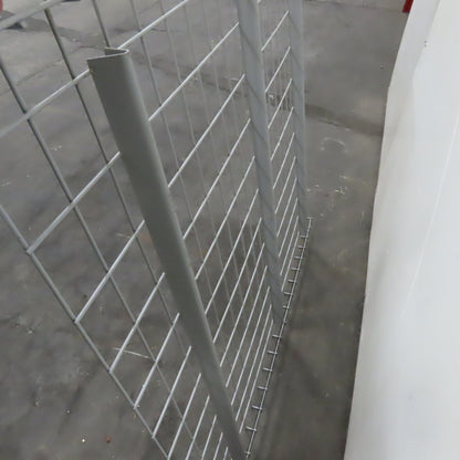 48" x 52" 3 Channel Double Waterfall Pallet Rack Wire Decking USED