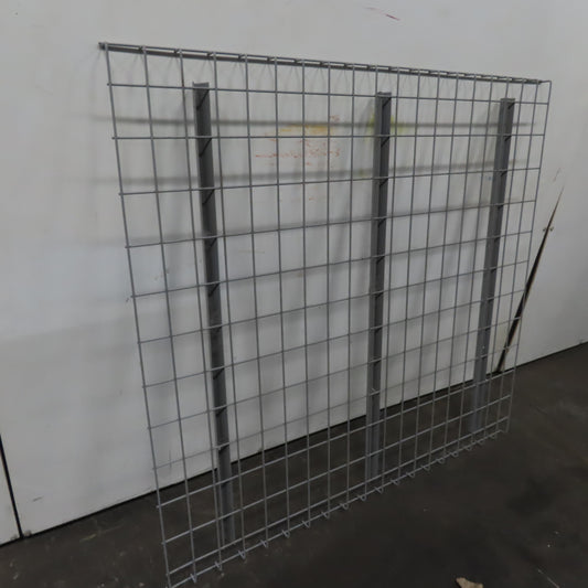 48" x 52" 3 Channel Double Waterfall Pallet Rack Wire Decking USED