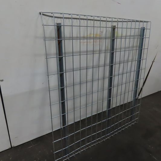 48" x 46" 3 Channel Double Waterfall Pallet Rack Wire Decking USED