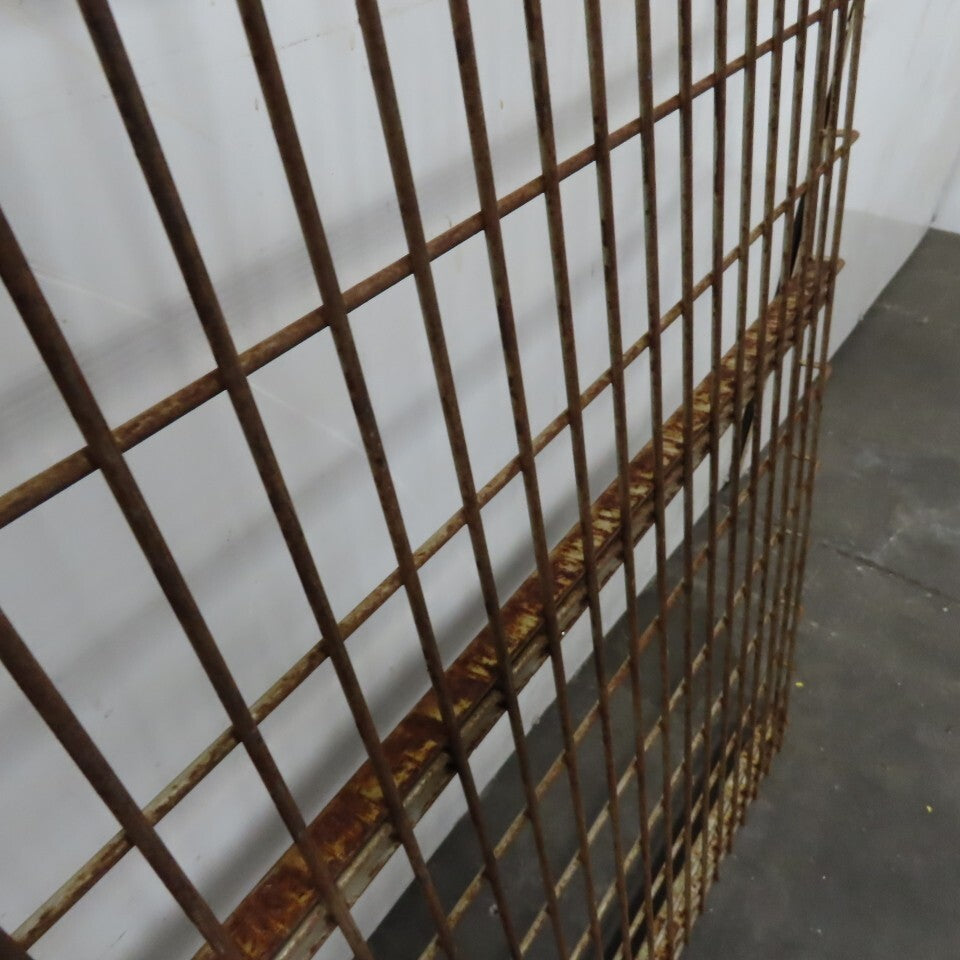 30" x 48" 3 Channel Double Waterfall Pallet Rack Wire Decking USED
