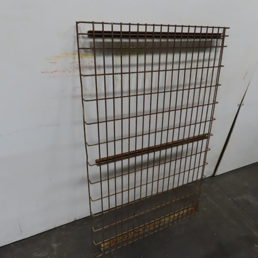 30" x 48" 3 Channel Double Waterfall Pallet Rack Wire Decking USED