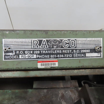 RAMCO RS-90P 1.5HP Horizontal Metal Cutting Band Saw 1Ph 115/230V 13" x 8-1/2"