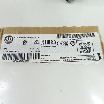 Allen-Bradley 1756-EN2TRXT ControlLogix ENet/IP 100M DLR XT Ser C FW 11.002 NEW