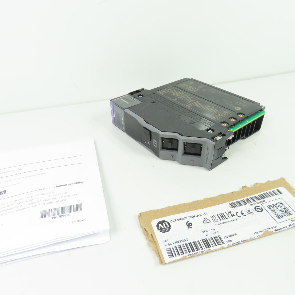 Allen-Bradley 1756-EN2TRXT ControlLogix ENet/IP 100M DLR XT Ser C FW 11.002 NEW