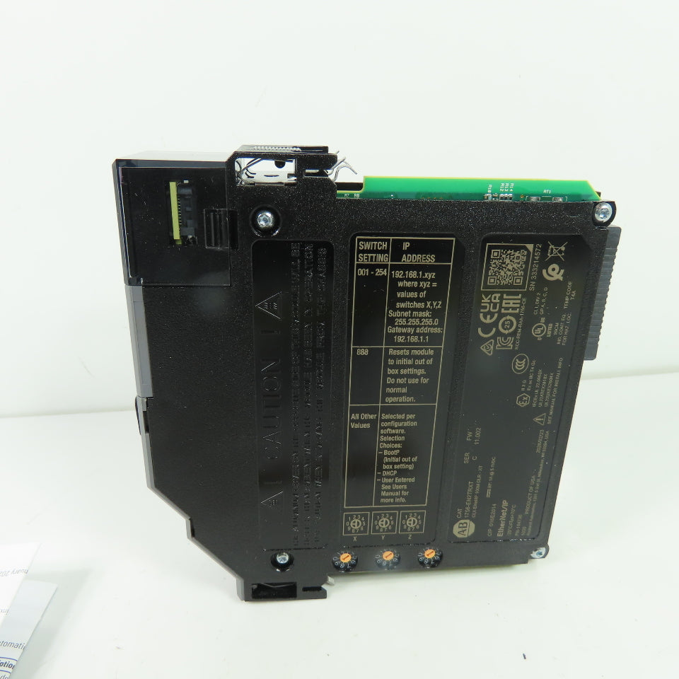 Allen-Bradley 1756-EN2TRXT ControlLogix ENet/IP 100M DLR XT Ser C FW 11.002 NEW