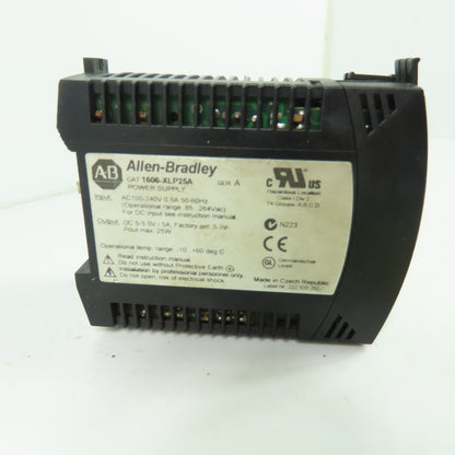 Allen-Bradley 1606-XLP25A Ser A Power Supply 100-240VAC Input 5VDC 5A Output
