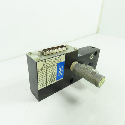 MAC MAConnect Manifold Circuit Base 25-Pin D-Sub Connector