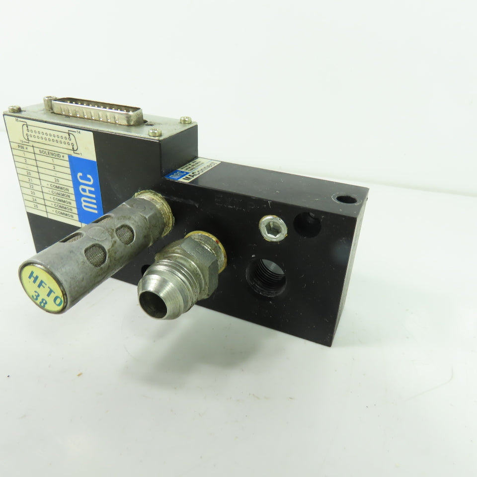MAC MAConnect Manifold Circuit Base 25-Pin D-Sub Connector