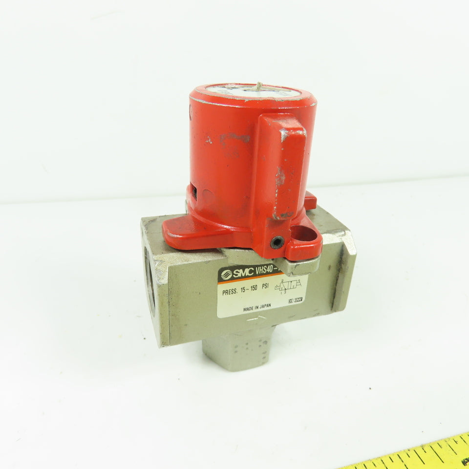 SMC VHS40-N06-Z 3-Port Pneumatic Pressure Relief Valve 150 PSI 3/4" NPT