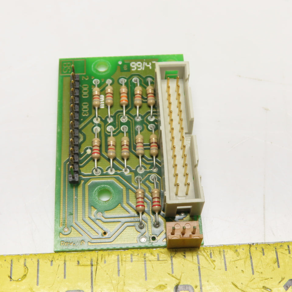 DO IT 2.000.003 Resistor Interface Board 2.000.003 Rev. A
