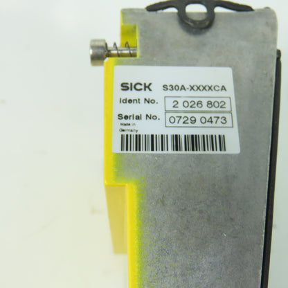 SICK 2026802 S30A-XXXXCA Safety Laser Scanner System Plug I/O Module 24VDC