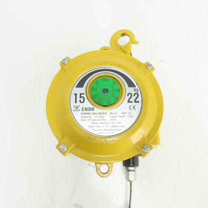 Endo EWF-22 Spring Balancer 15-22kg Capacity 1.5m Cable Travel