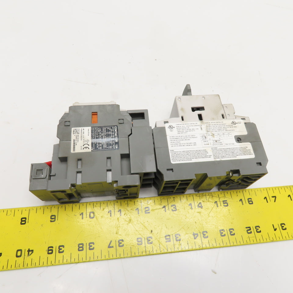 IronHorse HMC-12D Magnetic Contactor 12A HMMP-32HR Manual Motor Starter 6FLA