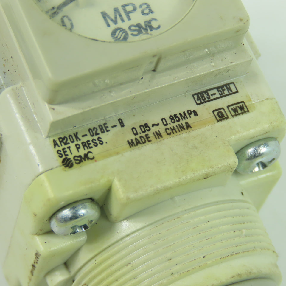 SMC AR20K-02BE-B Modular Air Pressure Regulator 1/4" NPT 0.05-0.85MPa