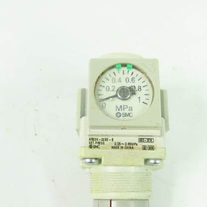 SMC AR20K-02BE-B Modular Air Pressure Regulator 1/4" NPT 0.05-0.85MPa