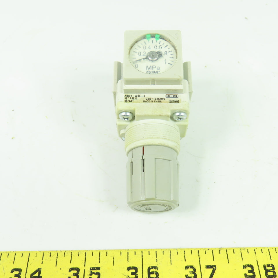 SMC AR20K-02BE-B Modular Air Pressure Regulator 1/4" NPT 0.05-0.85MPa