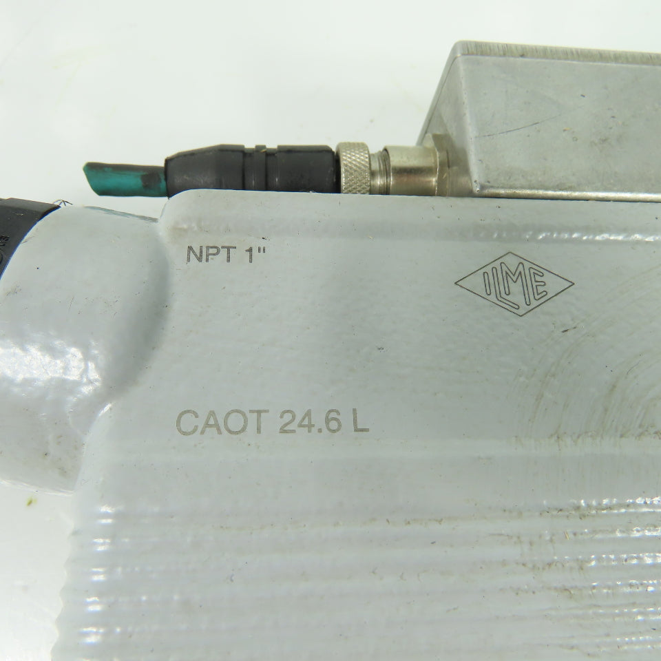 ILME CAOT 24.6 L 24-Pin Heavy Duty Connector Hood with Male Insert NPT 1"