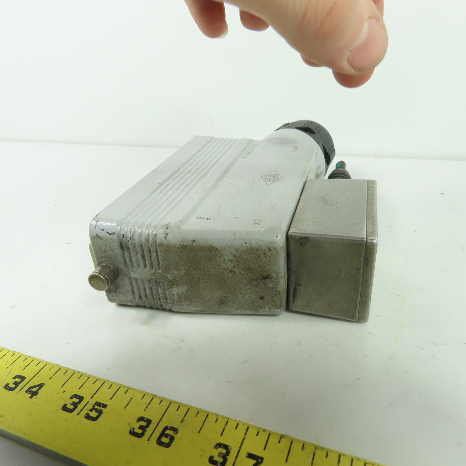 ILME CAOT 24.6 L 24-Pin Heavy Duty Connector Hood with Male Insert NPT 1"