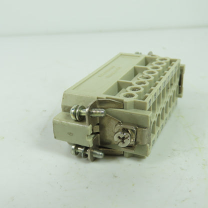Harting 09330162601 Han 16E-M 16-Pole Male Connector Insert 500V 16A