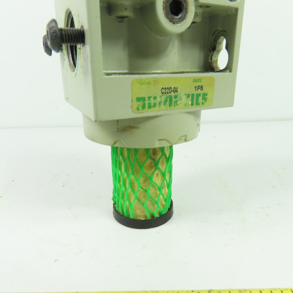 Numatics C22D-04 Pneumatic Filter Regulator 1/2" NPT