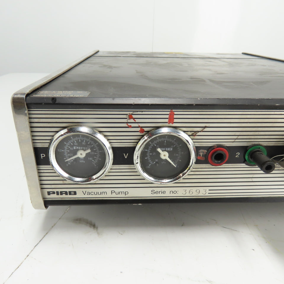 PIAB 01.02.176 L800 MK I Pneumatic Vacuum Pump 87 PSI max