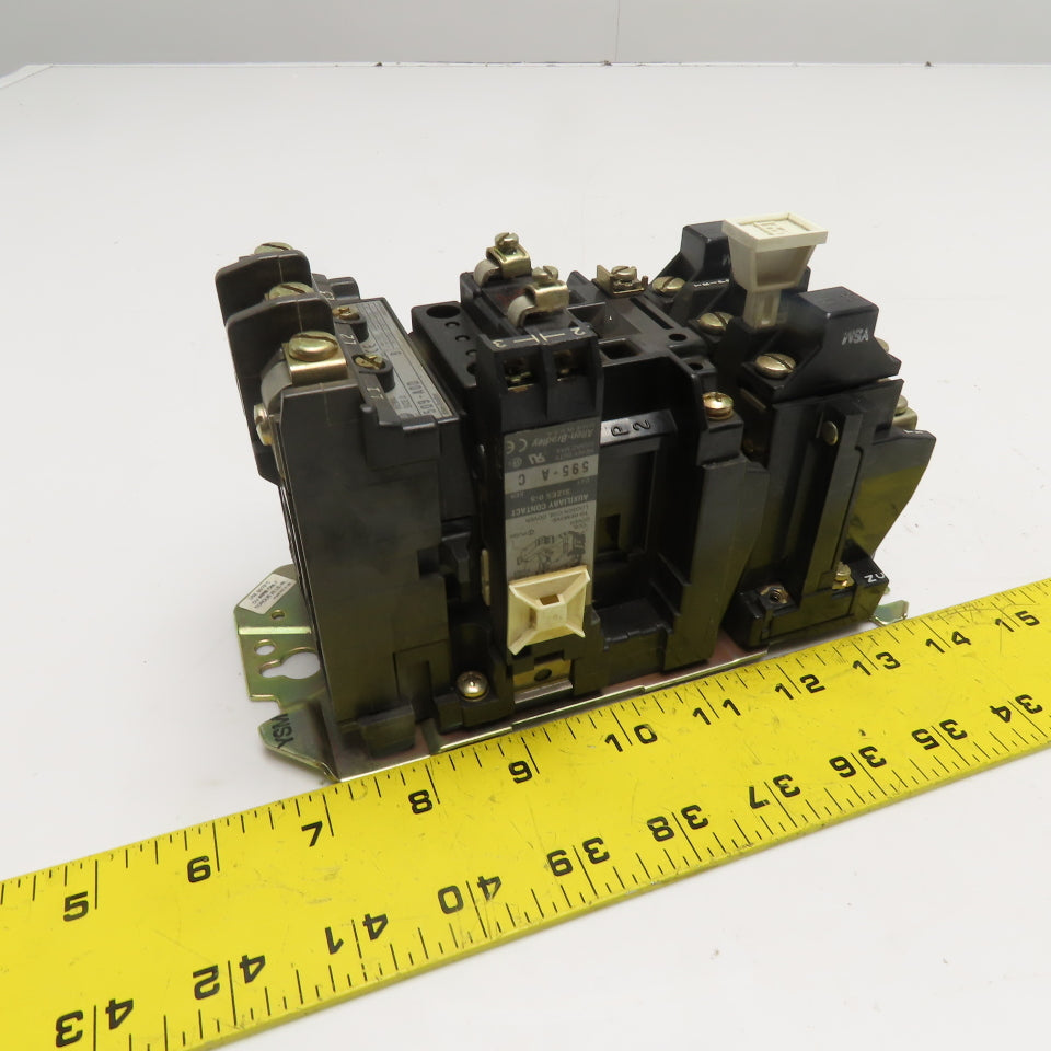 Allen-Bradley 509-AOD NEMA Size 0 Magnetic Motor Starter 115-120V Coil