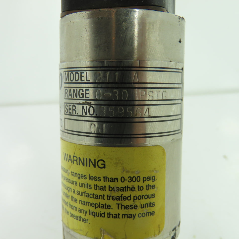 GP:50 211-A Pressure Transducer 0-300 PSIG Stainless Steel