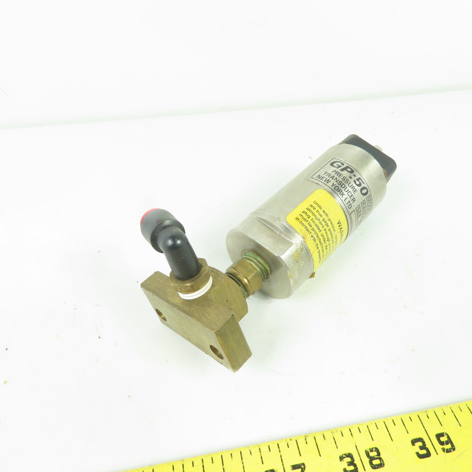 GP:50 211-A Pressure Transducer 0-300 PSIG Stainless Steel