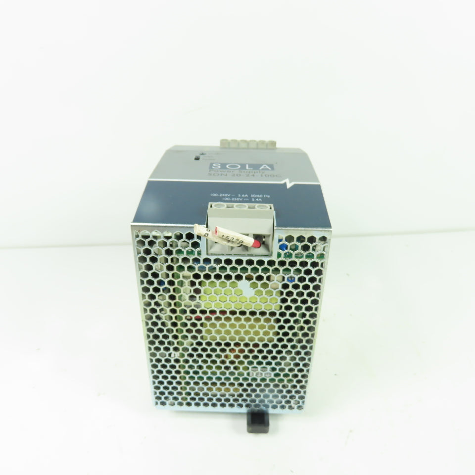 Sola SDN 20-24-100C Power Supply 100-240VAC Input 24VDC 20A Output