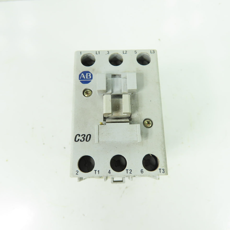 Allen-Bradley 100-C30*00 3-Pole Magnetic Contactor 120V Coil 32A 600V