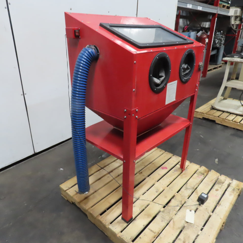 SWSBC/07488 40lb Capacity Steel Core Floor Sandblasting Cabinet