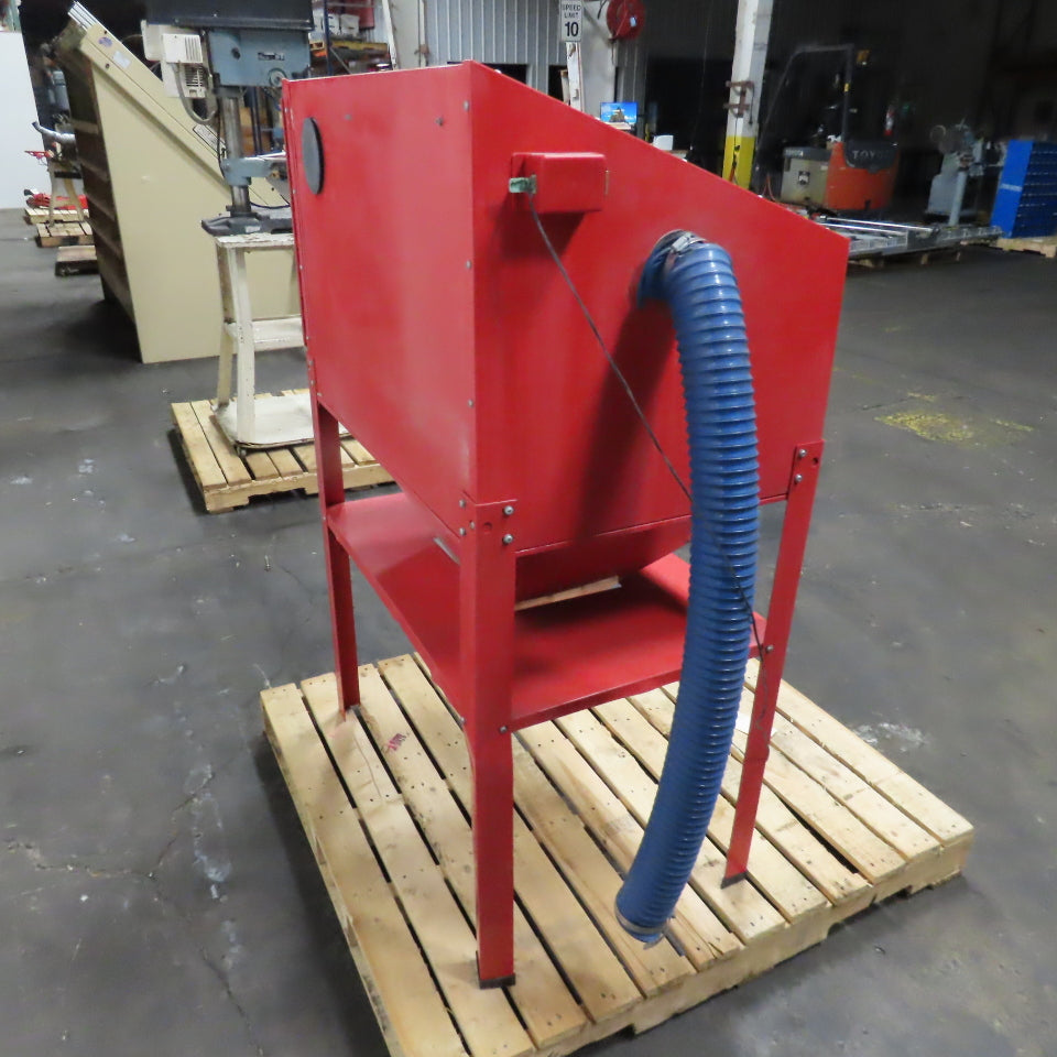 SWSBC/07488 40lb Capacity Steel Core Floor Sandblasting Cabinet