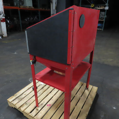 SWSBC/07488 40lb Capacity Steel Core Floor Sandblasting Cabinet