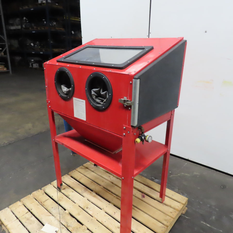 SWSBC/07488 40lb Capacity Steel Core Floor Sandblasting Cabinet