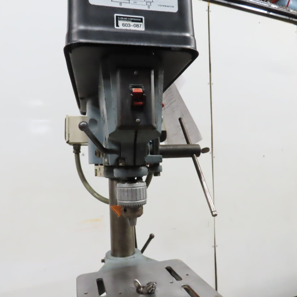 Delta 15-090 Model 15" Drill Press 1/4HP 1Ph 115/230V 4-Speed 10.5" x 10" Table