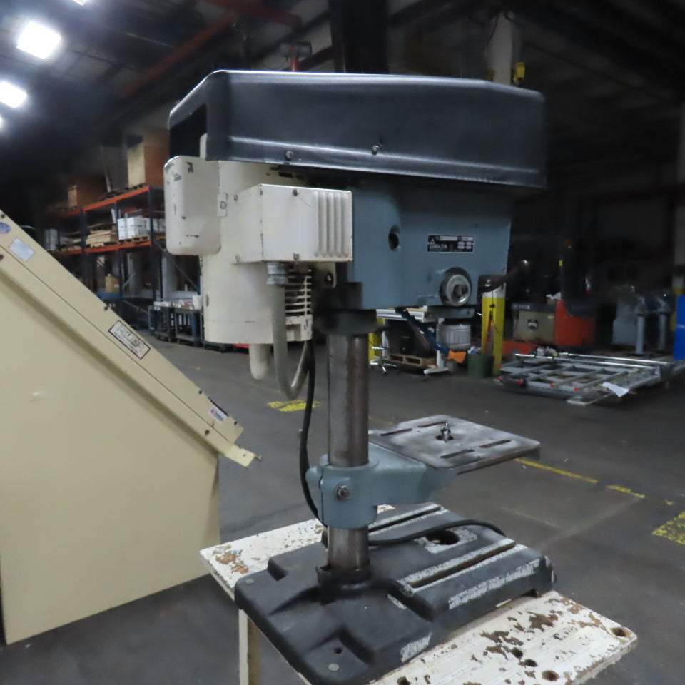 Delta 15-090 Model 15" Drill Press 1/4HP 1Ph 115/230V 4-Speed 10.5" x 10" Table