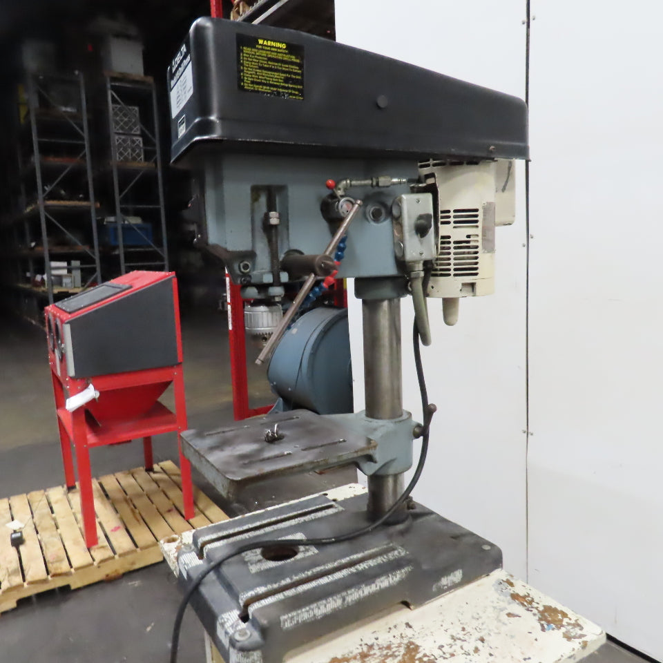 Delta 15-090 Model 15" Drill Press 1/4HP 1Ph 115/230V 4-Speed 10.5" x 10" Table