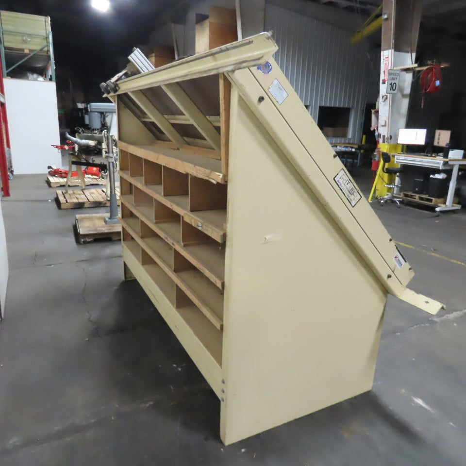 Ritter R215 E/A 5' x 8' Face Frame Assembly A Frame Table 5 Pneumatic Clamps