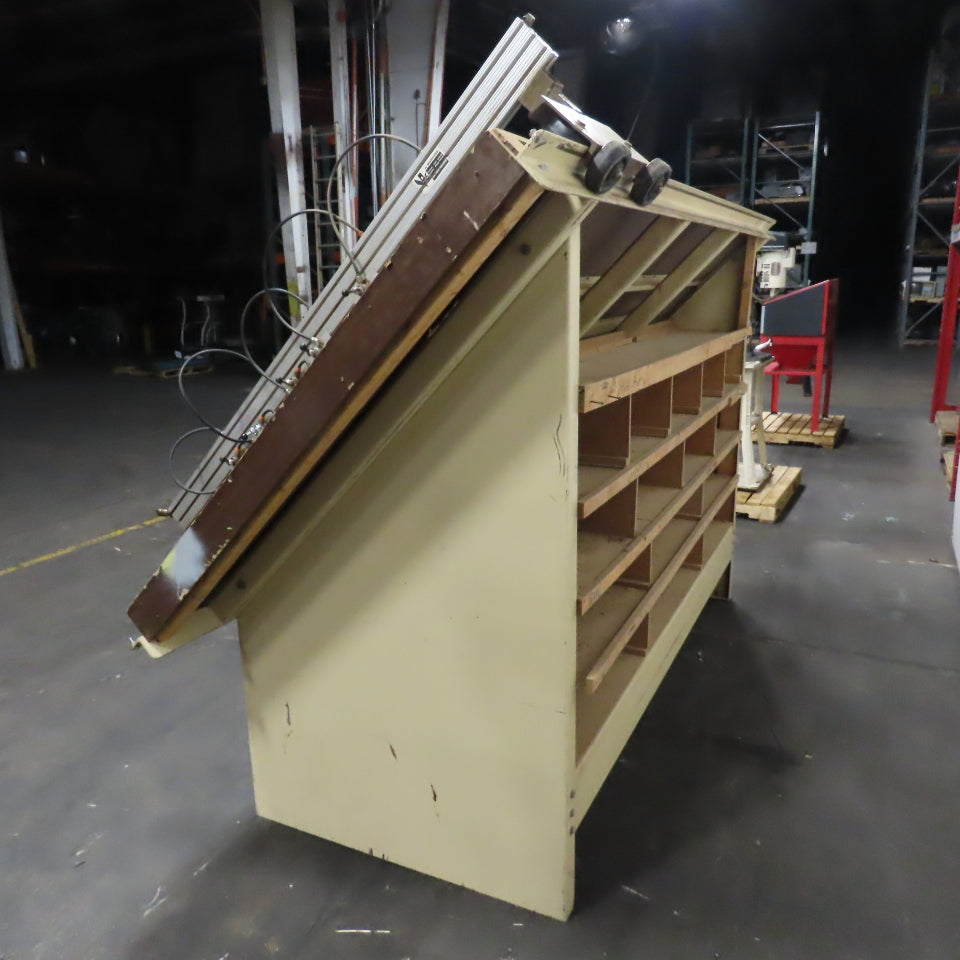 Ritter R215 E/A 5' x 8' Face Frame Assembly A Frame Table 5 Pneumatic Clamps