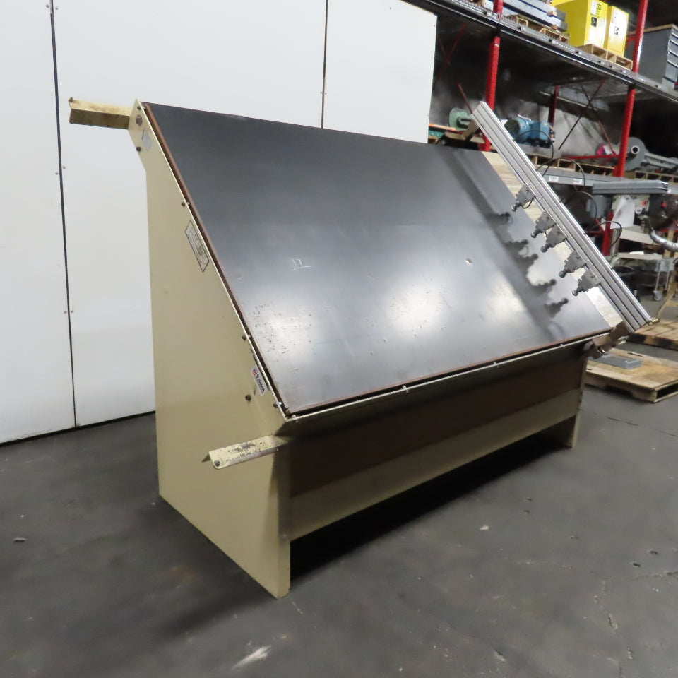 Ritter R215 E/A 5' x 8' Face Frame Assembly A Frame Table 5 Pneumatic ...