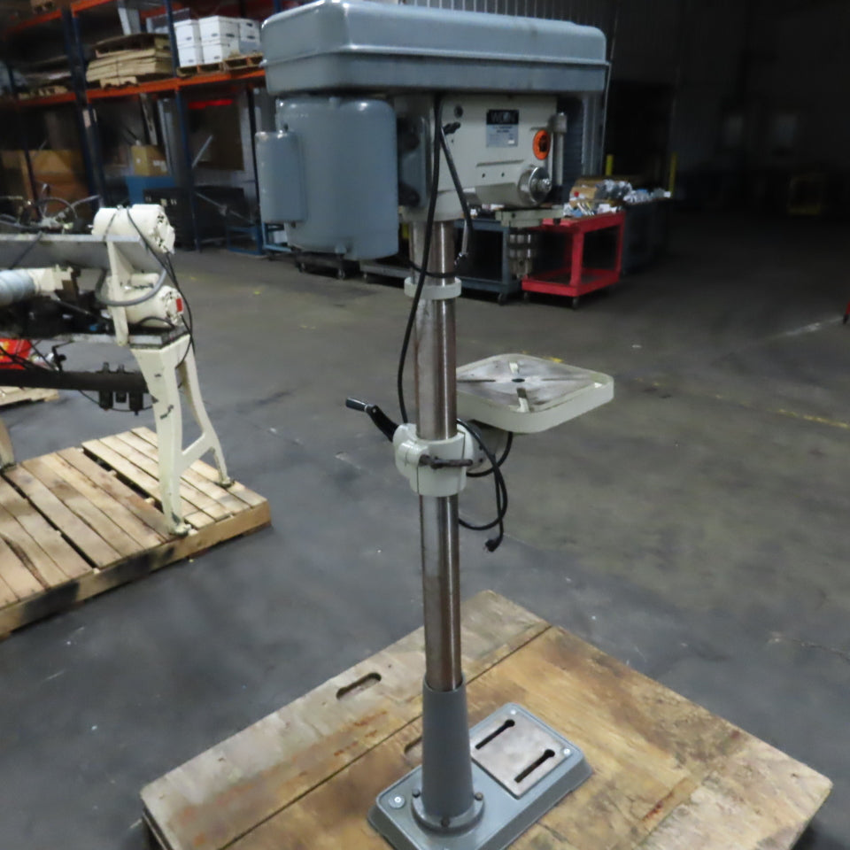 Wilton 2500 15" Floor Mount Drill Press 3/4HP 1Ph 115/230V 11.5"x 11.5" Table