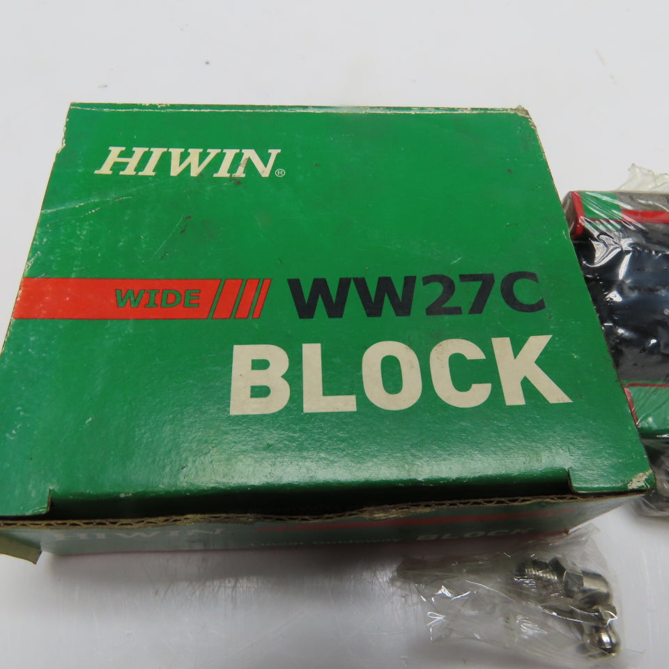 Hiwin WW27C WEW-27-CC-ZA-C Wide Linear Guideway Block