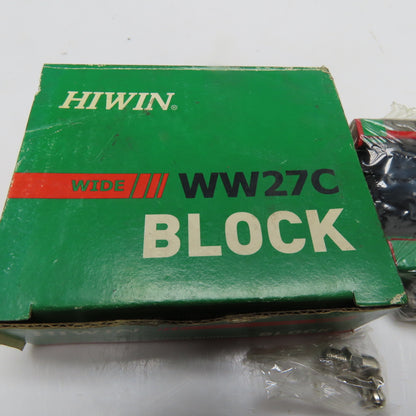 Hiwin WW27C WEW-27-CC-ZA-C Wide Linear Guideway Block