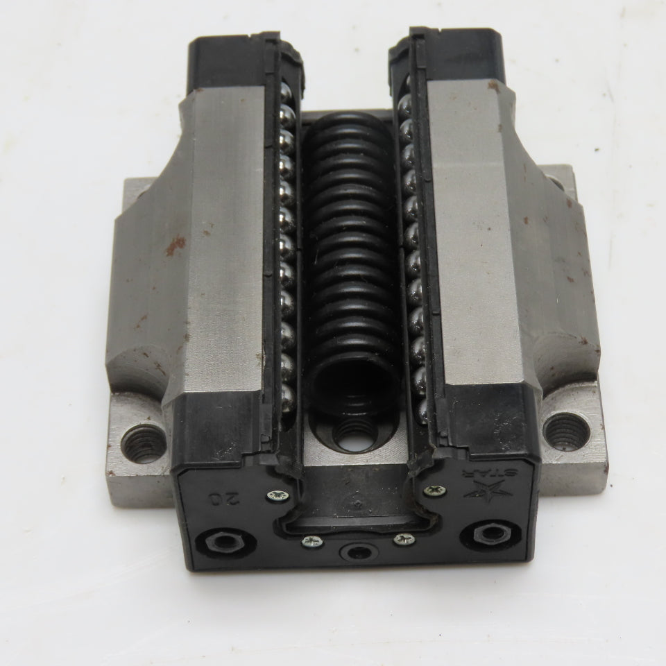 Star 1651-811-812-813-814-10 Size 20 Linear Ball Bearing Block with Spring