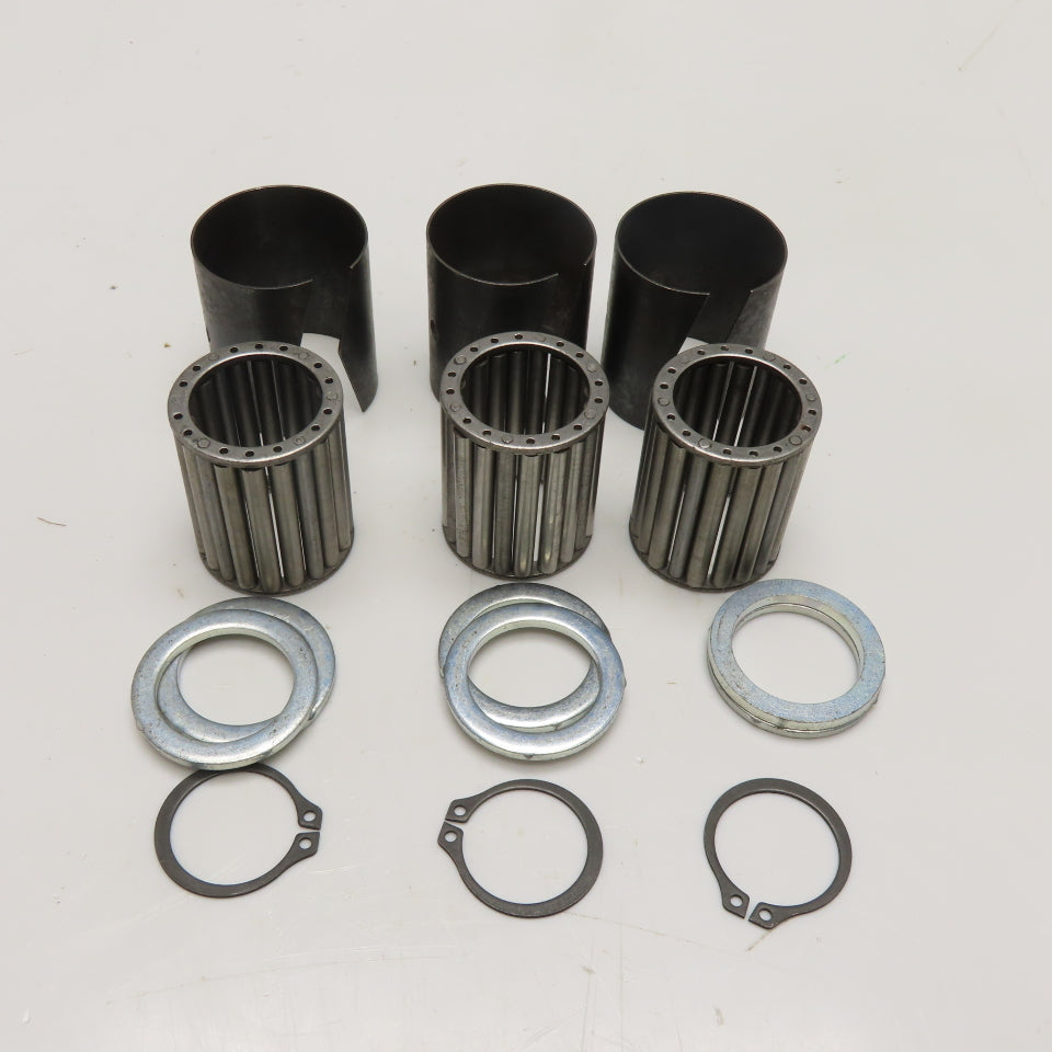1" Bore Needle Roller Bearings with Sleeves and Washers Lot Of 3